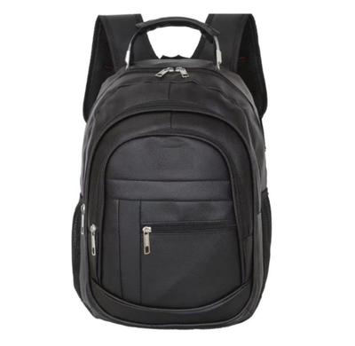 Bolsa Mochila de Couro Universitária Unissex Feminina Masculina Reforçada Com Cabo de Aço C/USB
