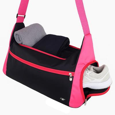 Bolsa para Academia Exercicios Mala Feminina Rosa Porta Roupas Molhadas Tênis Toalhas Luta Natação