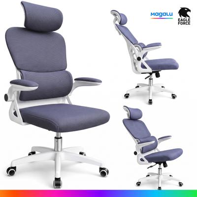 Cadeira De Escritório Ergonômica Giratória B100 Com Estofado Mesh Eagle Force Gamer Home Office