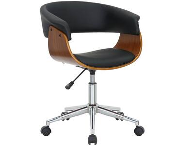 Cadeira de Escritório Executiva Giratória Preta DSG-002 Otello