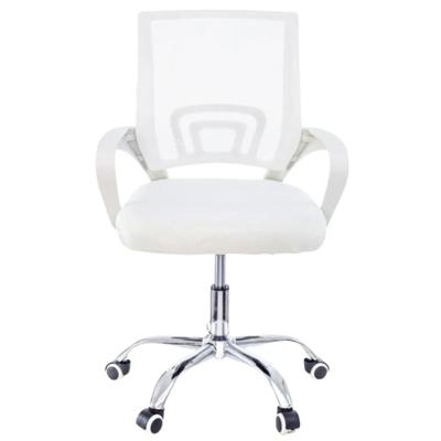 Cadeira Escritório Giratória Branca Mesh Evolux  Ergonômica Ajuste Altura 120kg