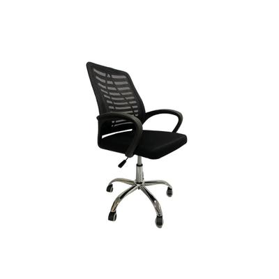Cadeira Escritório SLO-115 Giratória com Encosto Tela Mesh e Base Cromada
