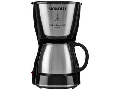 Cafeteira eletrica 15 xicaras dolce arome mondial 550w 127v