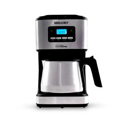 Cafeteira Elétrica Mallory Easy Coffee Inox 900W Painel Digital Programável 127V