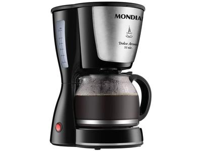Cafeteira Elétrica Mondial Dolce Arome C-32-32X 32 Cafés Preto e Inox