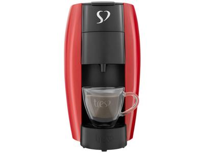 Cafeteira Espresso e Multibebida 3 Corações LOV Vermelha 127V