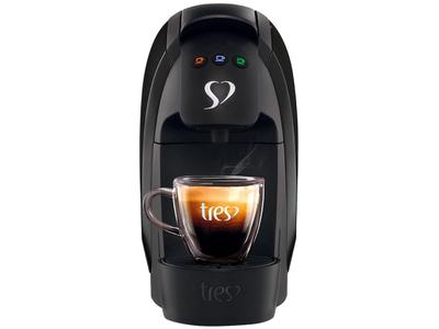Cafeteira Expresso TRES Luna Preta 