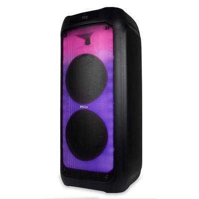 Caixa de Som Acústica Philco PCX7200, Bluetooth, Potente para Festas, Luzes Flash, Preto - 56603799