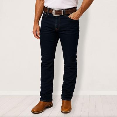 Calça Country Jeans Masculina Texana Rodeio Montaria