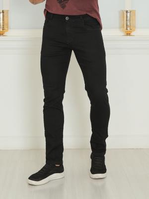 Calça Jeans Masculina Preta Skinny Slim Original com Lycra Elastano Roupas Masculina