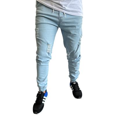 CALÇA JOGGER  jeans masculina  jeans rasgado destroyed