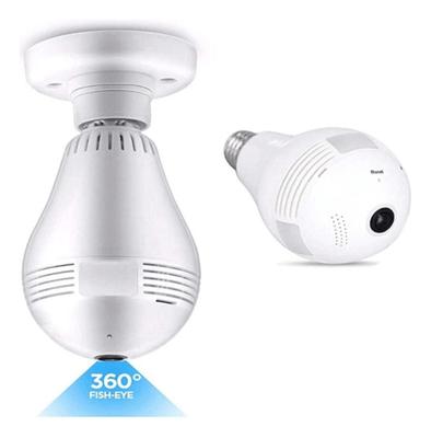 Camera Lampada Segurança Espia Wifi V380