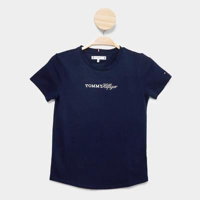 Camiseta Infantil Tommy Hilfiger Script Menino