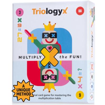 Cartas Flash Triologyx Jogo de Multiplicação para Crianças do 2º ao 5º Ano