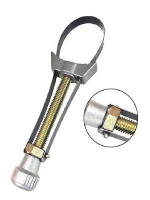Chave De Aço Ajustável Para Remoção De Filtro De Óleo De Carro, Ferramenta De Reparo De Vela De