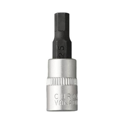 Chave De Fenda De Cabeça Sextavada De 1/4 De Polegada, Adaptador De Chave De Soquete De Catraca,