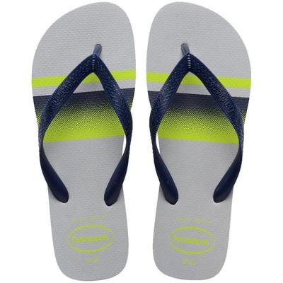 Chinelo Havaianas Masculino TOP Basic Tamanho 43/44 CINZA/MARINHO