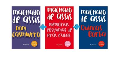 Coleção Realismo de Machado de Assis - Os 3 maiores romances