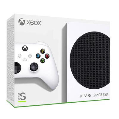 Console X b o x Series S 512GB Branco All Digital  1440p 120fps SSD Rápido