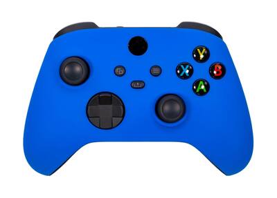 Controle Crazy Controllerz Xbox Series X/S Toque Suave Azul