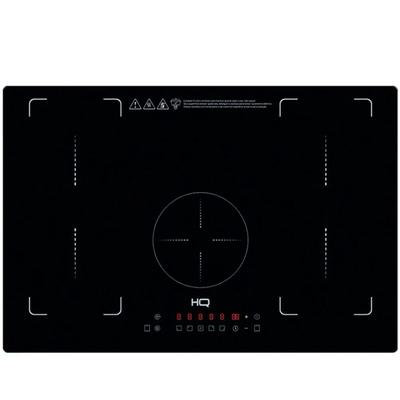 Cooktop / Fogão de Indução HQ 5 Bocas Free Zone 90cm, Painel Touch, 220V, HQIDE9005 Preto
