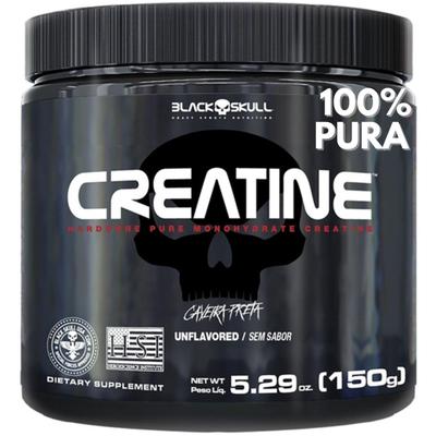 Creatina 100% Pura Monohidratada em pó Black Skull