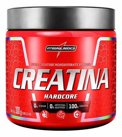 Creatina Hardcore Monohidratada 300g · Integralmedica