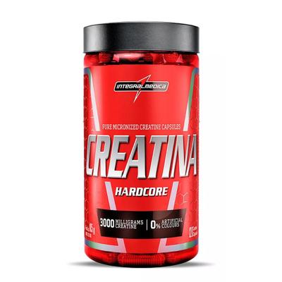 Integralmedica Creatina Hardcore 120 Cápsulas Pura Monohidratada