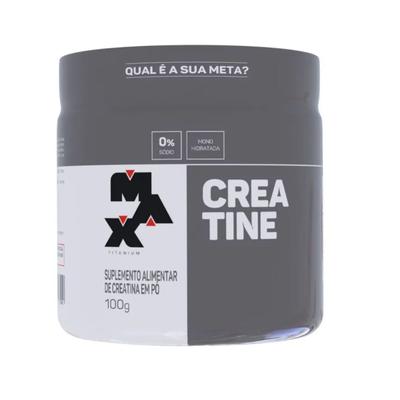 Creatina Monohidratada 100g · Max Titanium