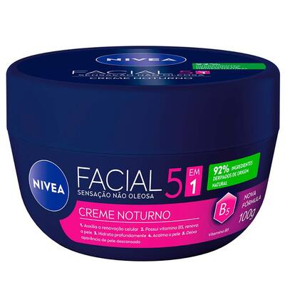Creme Hidratante Facial Noturno NIVEA Ultraleve