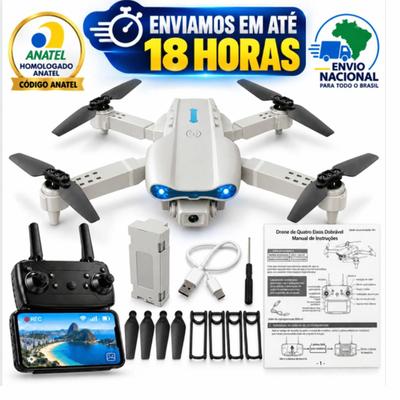Drone K3 Pro 4K com Câmera Ultra HD Estabilidade 6 Eixo WiFi FPV e Retorno Automático