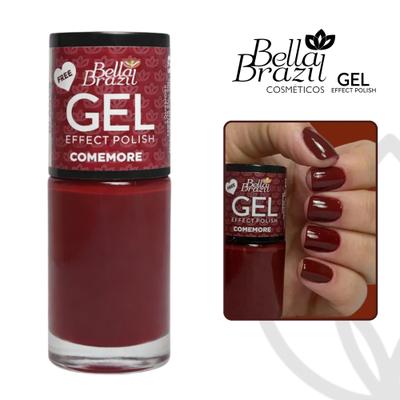 Esmalte Bella Brazil Efeito Gel Comemore 9ml