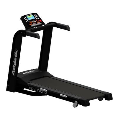 Esteira Elétrica Athletic Advanced 16km h 130kg Suportados Inclinação Eletrônica 12 Níveis 25 Programas Lona Ampla