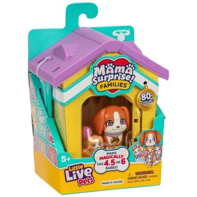 F0219-1 little live pets mama surprise families casinha - FUN