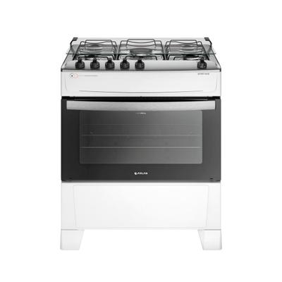Fogão 5 Bocas Com Mesa Inox Atlas Atenas Bivolt