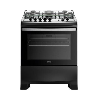 Fogão 5 Bocas Dako Supreme Mesa Inox Timer Bivolt