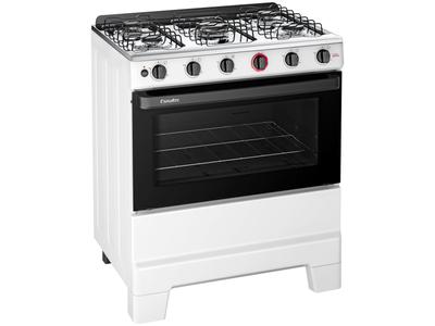 Fogão 5 Bocas Esmaltec Branco Ideal Super BR 5121