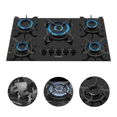 Fogão Cooktop 5 Bocas Tripla Chama Itatiaia Trempe Ferro Fundido Itacook New