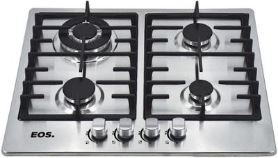 Fogão Cooktop a Gás 4 Bocas EOS Inox ECG04 Bivolt