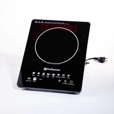 Fogao induçao vidro ceramica 1 boca 1200 watts 110v