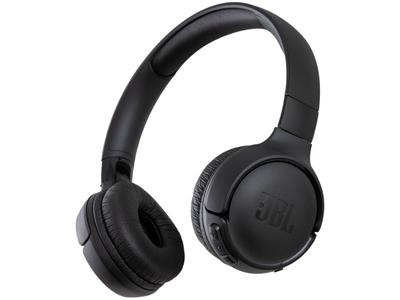 Fone de Ouvido e Headphone On Ear JBL Harman Tune 520BT Pure Bass APP Comando de Voz Bluetooth Bateria 57h Qualidade Sonora Imersiva Preto