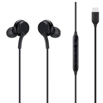 Fone de Ouvido Entrada Tipo C Compativel Samsung A53 S10 S20 fe S21 S22 M52 Note 10 Note 20 Ultra Tab S6