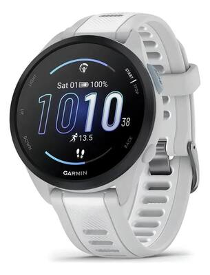Forerunner 165 WhiteGarmin GPS AMOLED Oferta Imperdível Corrida Aproveite Hoje
