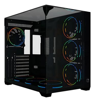 Gabinete Gamer Bluecase Tokyo Pto Vidro Temp S/fan Mid Tower Preto