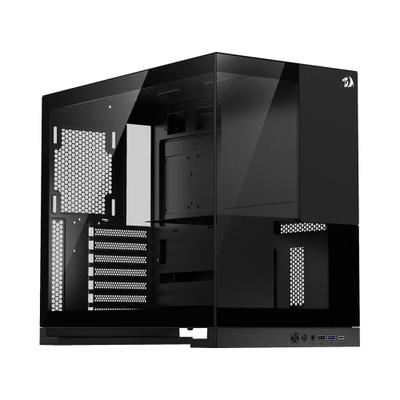 Gabinete Gamer Redragon Eternal, Mid Tower, ARGB, ATX, Lateral em Vidro, Preto - CA-612B