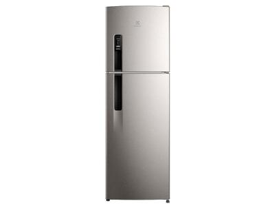 Geladeira Electrolux Frost Free 400L AutoSense Inverter Duplex Inox Look (IF44S)