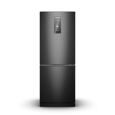 Geladeira Intuitive+ Panasonic BB64 Frost Free Inverter 475L Cor Black Inox Look - NR-BB64PV2B