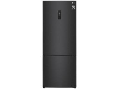 Geladeira Smart LG Frost Free Inverter 462L Inverse Cor Black Inox - 220V