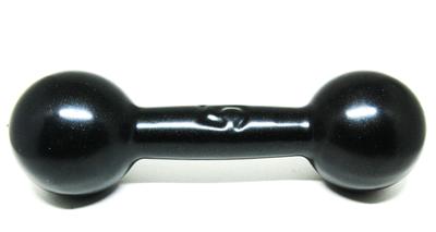 Halter Peso Bola Emborrachado de 5Kgs Musculação Academia