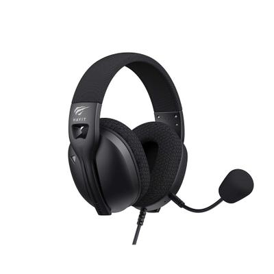 Headset Gamer Havit Fuxi H5D, RGB, Drivers de 50mm, P3, Multiplataforma, Preto - Fuxi-H5D Black